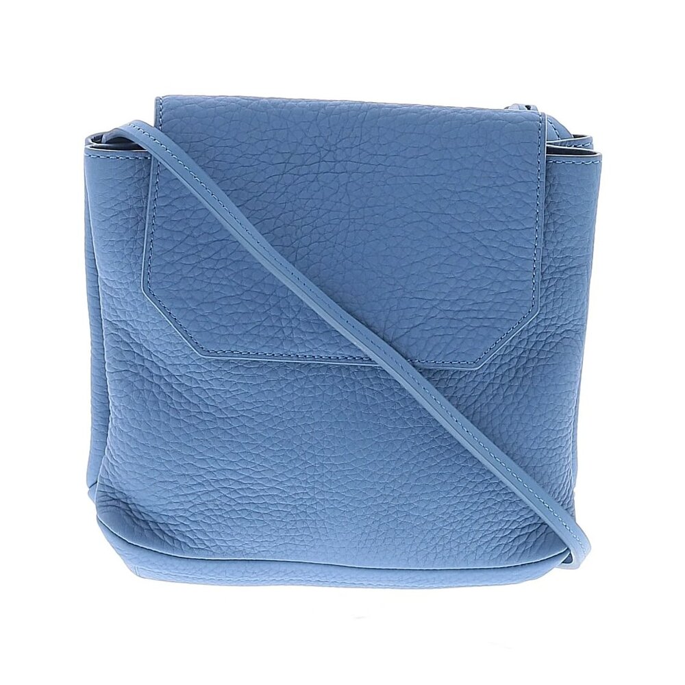 Cerulean Blue Leather Crossbody/Shoulder Bag – new - Picture 3 of 4